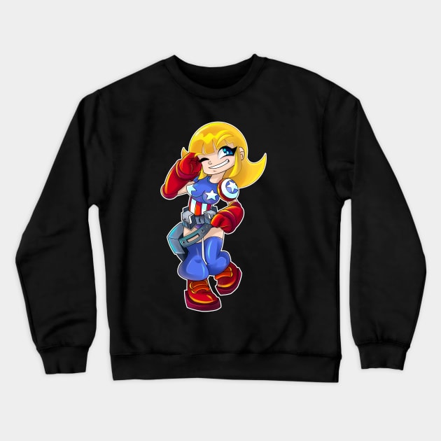 July Crewneck Sweatshirt by vancamelot